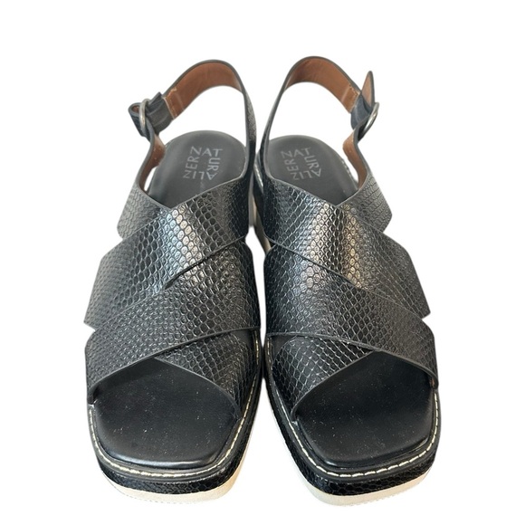 Naturalizer | Halifax | Women’s Leather Platform Sandals | Size 9.5 - Picture 3 of 6